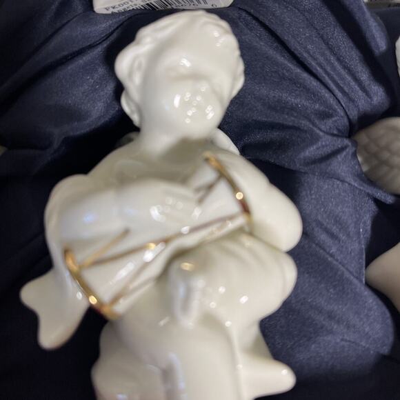 Mikasa Holiday Elegance 6 Angels/Cherub Figurines FK001/715 In Original Box - Picture 5 of 7